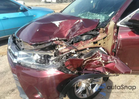 2017 Toyota Highlander Limited/Ltd Platinum from USA, damaged, VIN 5TDDZRFHXHS431835